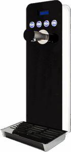 Fontaine à eau Monviso de côté