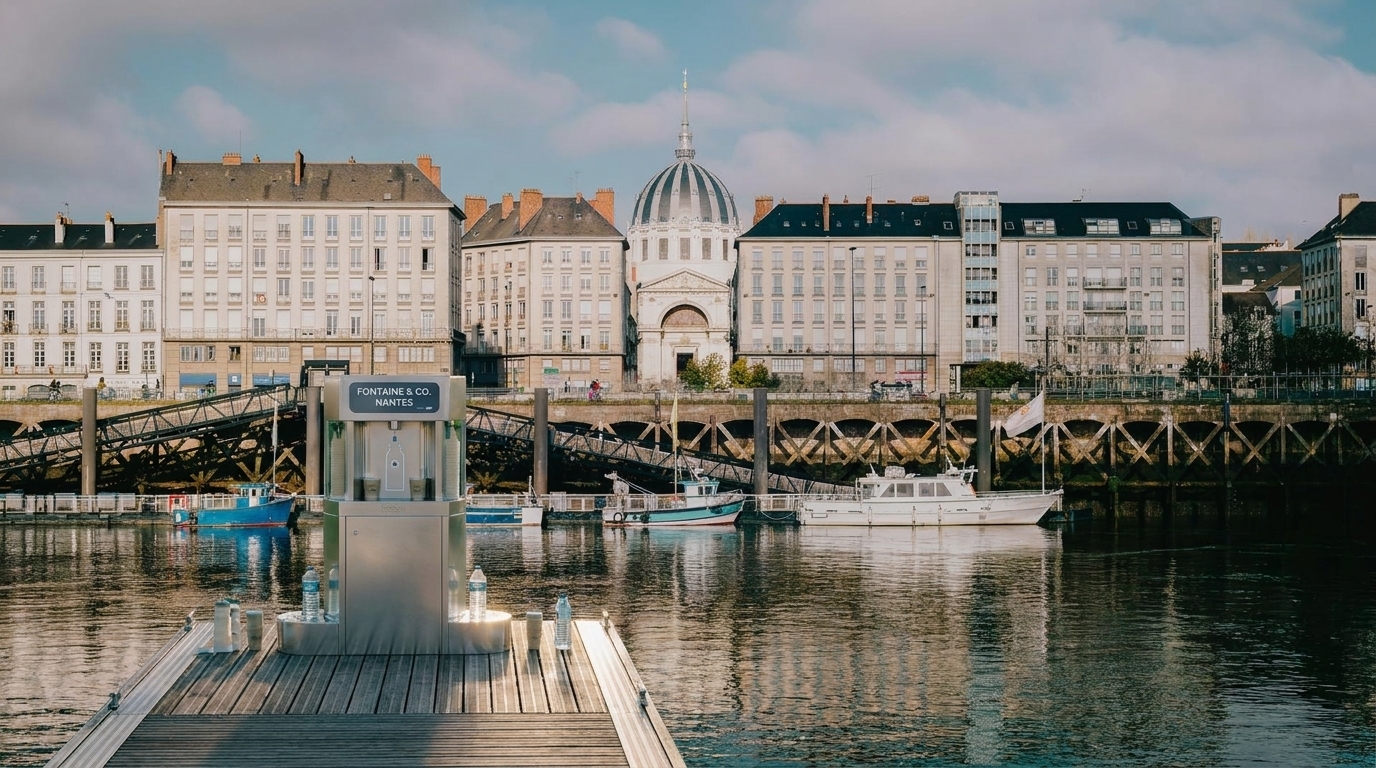 Fontaine à eau entreprise à Nantes