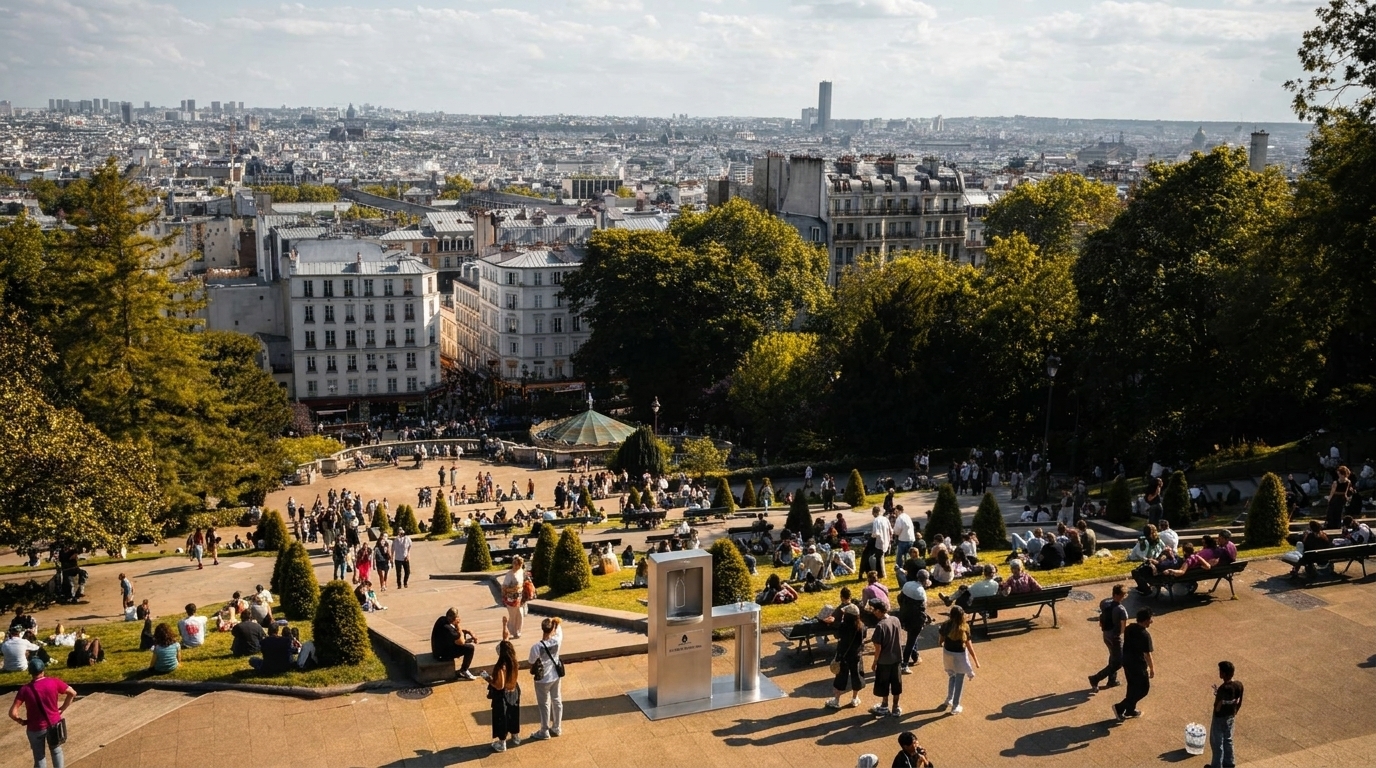Fontaine à eau entreprise à Paris