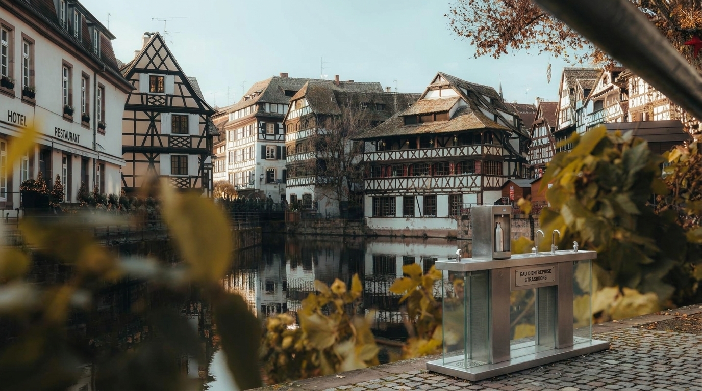 Fontaine à eau entreprise à Strasbourg