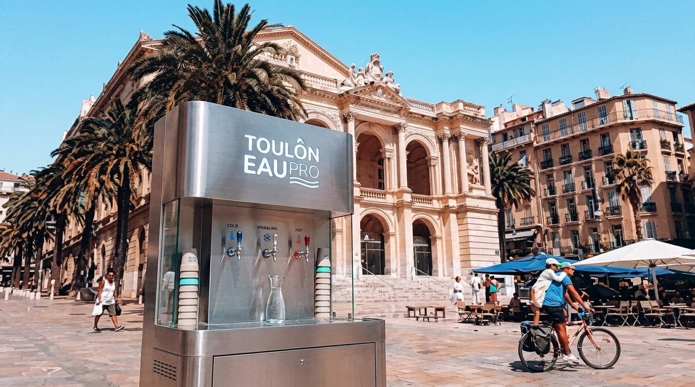 Fontaine à eau entreprise à Toulon