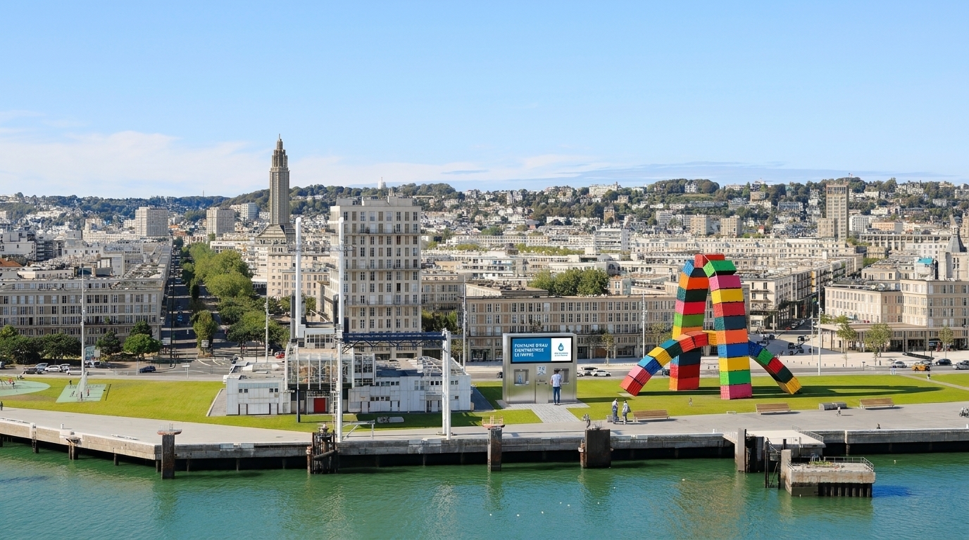 Fontaine Ă eau entreprise au Havre