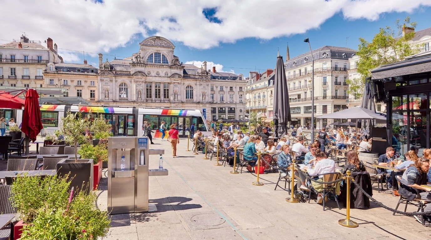 Fontaine à eau entreprise à Angers