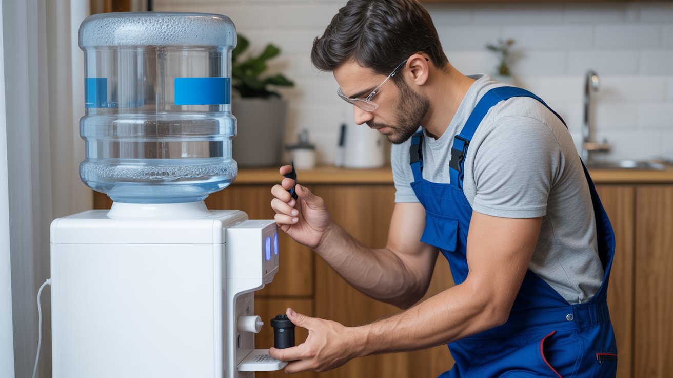 Comment faire la maintenance d'une fontaine à eau ?