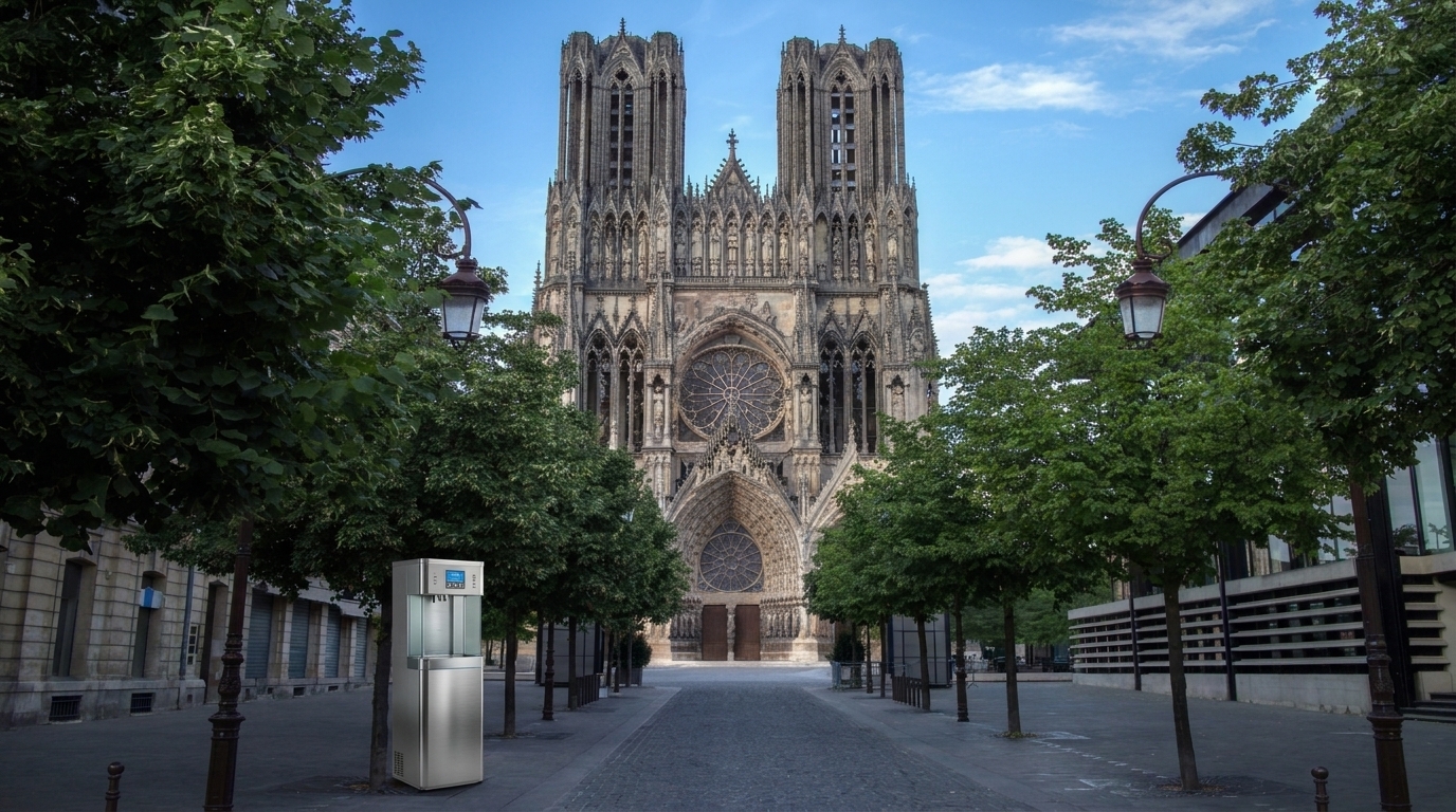 Fontaine à eau entreprise à Reims