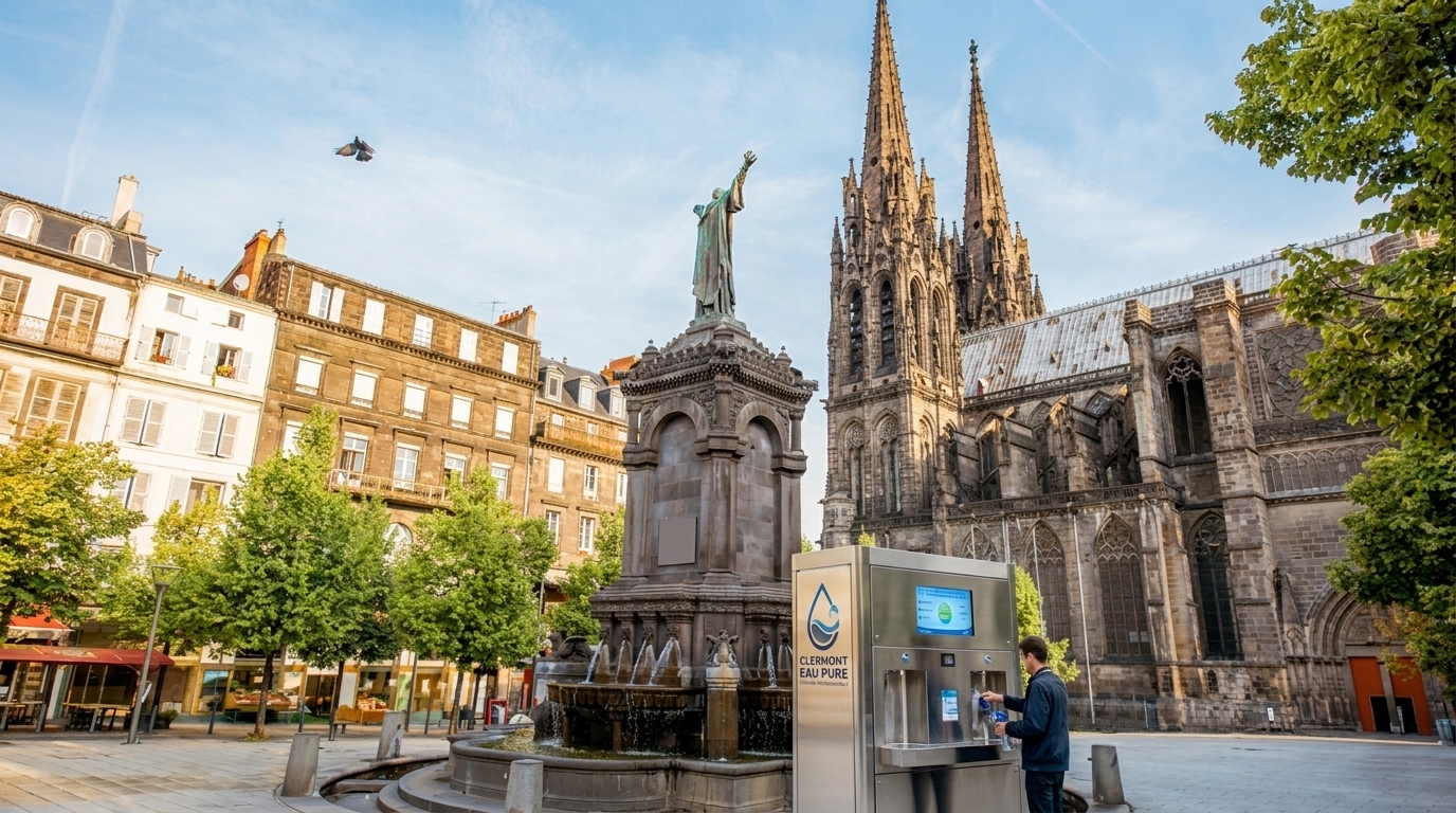 Fontaine à eau professionnelle à Clermont-Ferrand